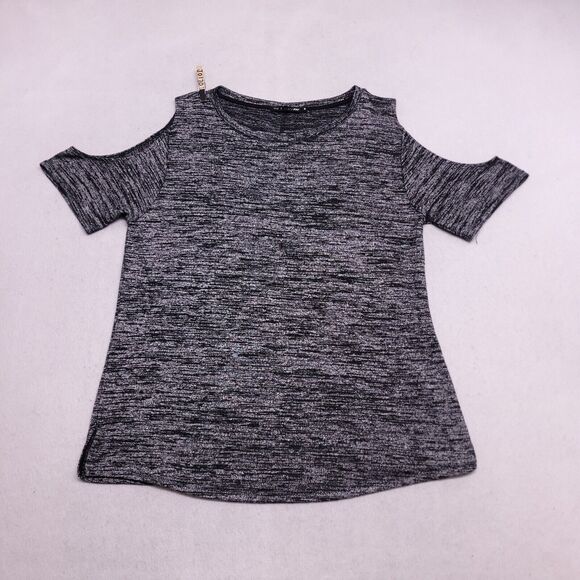 Rag & Bone Casual Short Sleeve Pullover T Shirt Womens Size Small S Black Gray - Picture 2 of 10